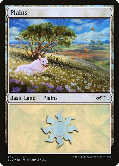 平地/Plains (547) [Secret Lair] [FOIL]