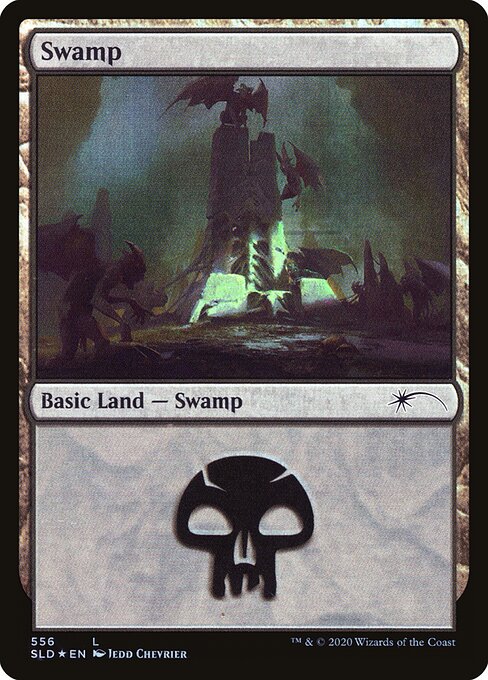 沼/Swamp (556) [Secret Lair] [FOIL]