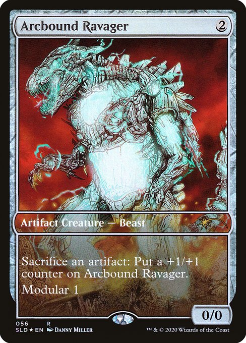 電結の荒廃者/Arcbound Ravager [Secret Lair] [FOIL]