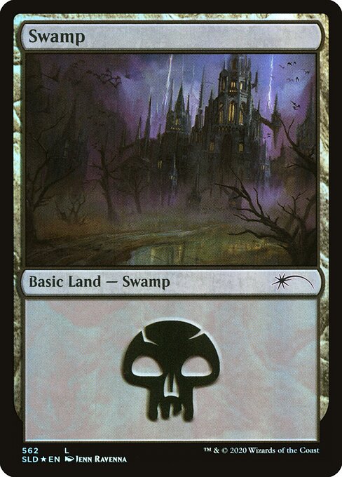沼/Swamp (562) [Secret Lair] [FOIL]