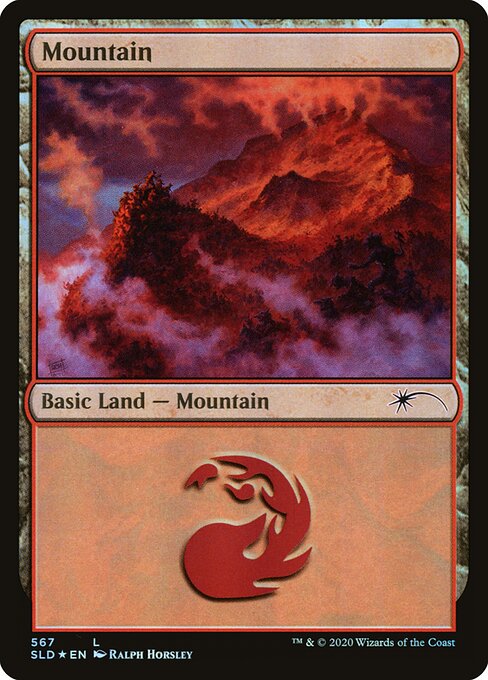 山/Mountain (567) [Secret Lair] [FOIL]