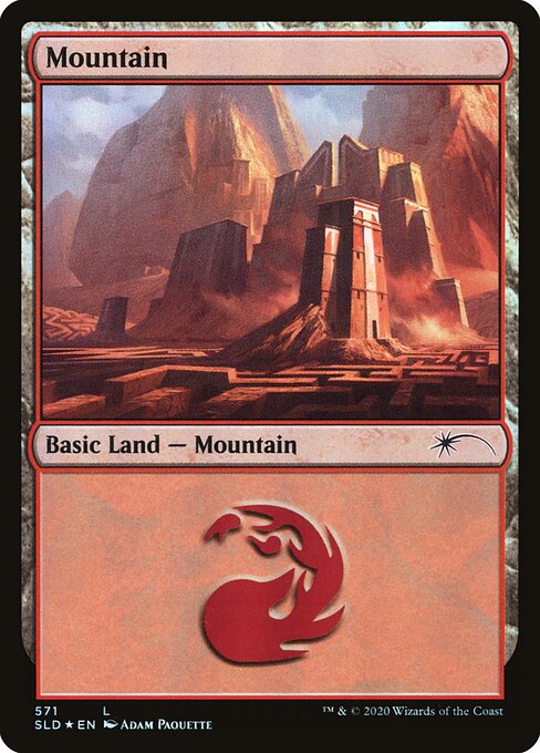 山/Mountain (571) [Secret Lair] [FOIL]