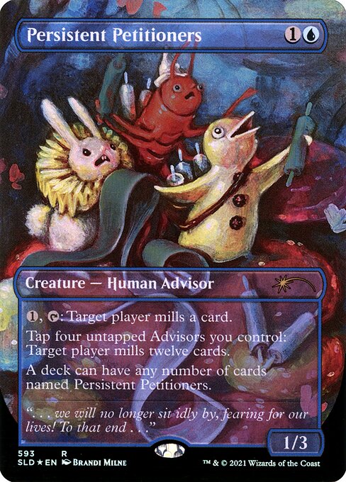 しつこい請願者/Persistent Petitioners (593) [Secret Lair] [FOIL]