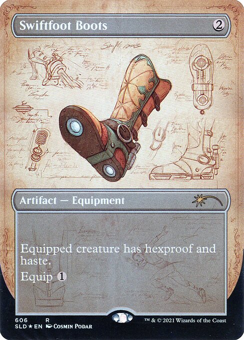 速足のブーツ/Swiftfoot Boots [Secret Lair] [FOIL]