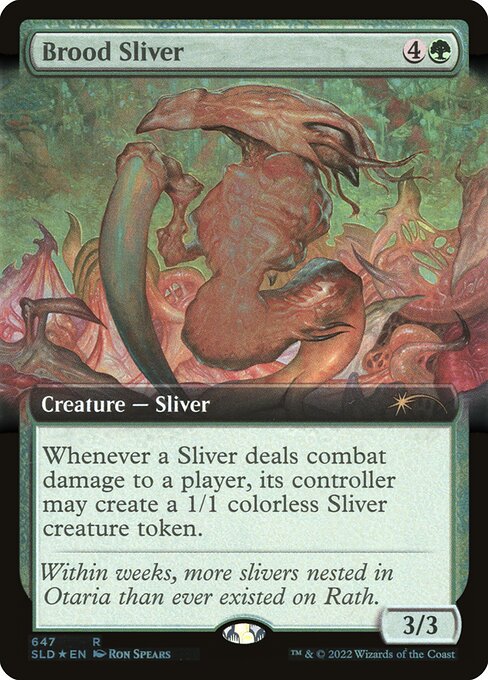 繁殖スリヴァー/Brood Sliver [Secret Lair] [FOIL]