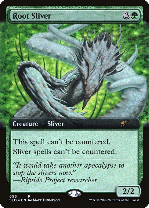 樹根スリヴァー/Root Sliver [Secret Lair] [FOIL]