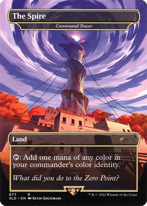 The Spire《統率の塔/Command Tower》[Secret Lair][FOIL]