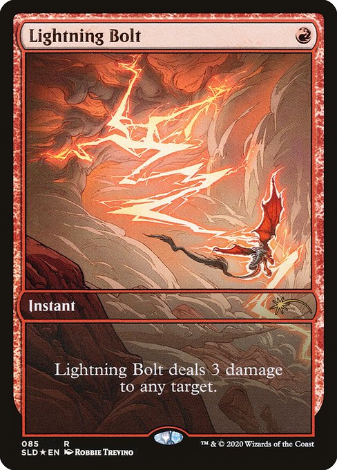 稲妻/Lightning Bolt (085) [Secret Lair] [FOIL]