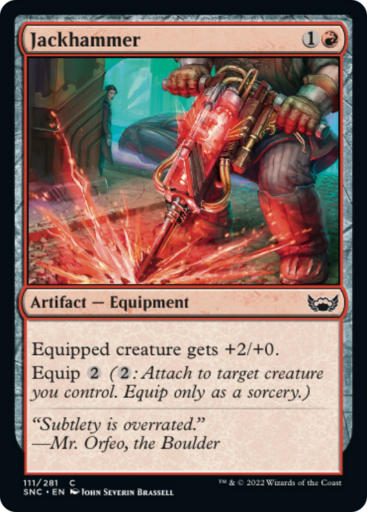 削岩機/Jackhammer [SNC] [FOIL]