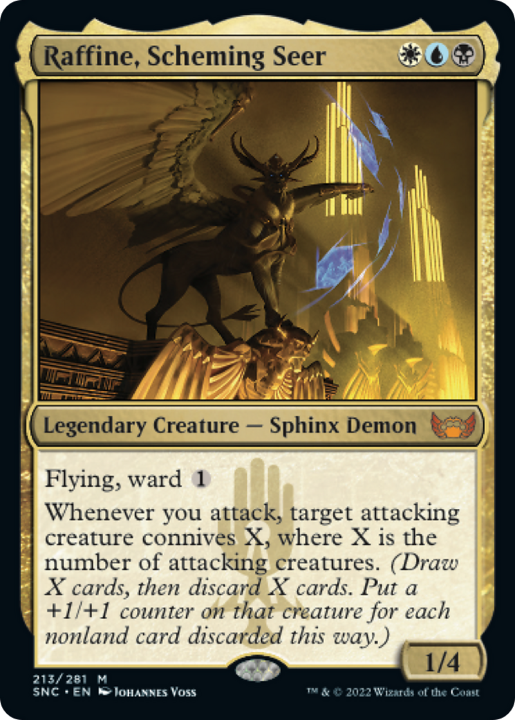 策謀の予見者、ラフィーン/Raffine, Scheming Seer [SNC]
