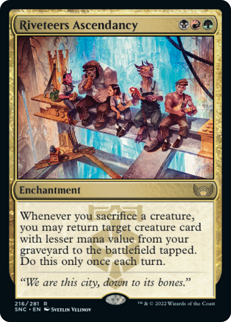 土建組一家の隆盛/Riveteers Ascendancy [SNC] [FOIL]
