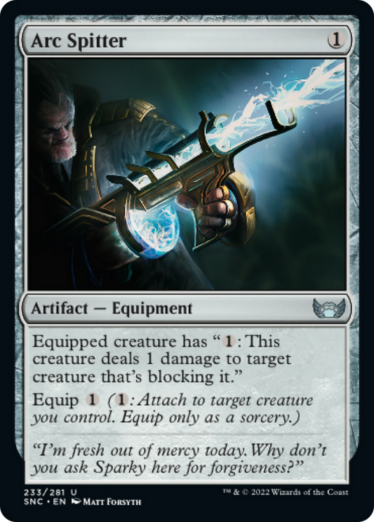 電弧放出機/Arc Spitter [SNC] [FOIL]