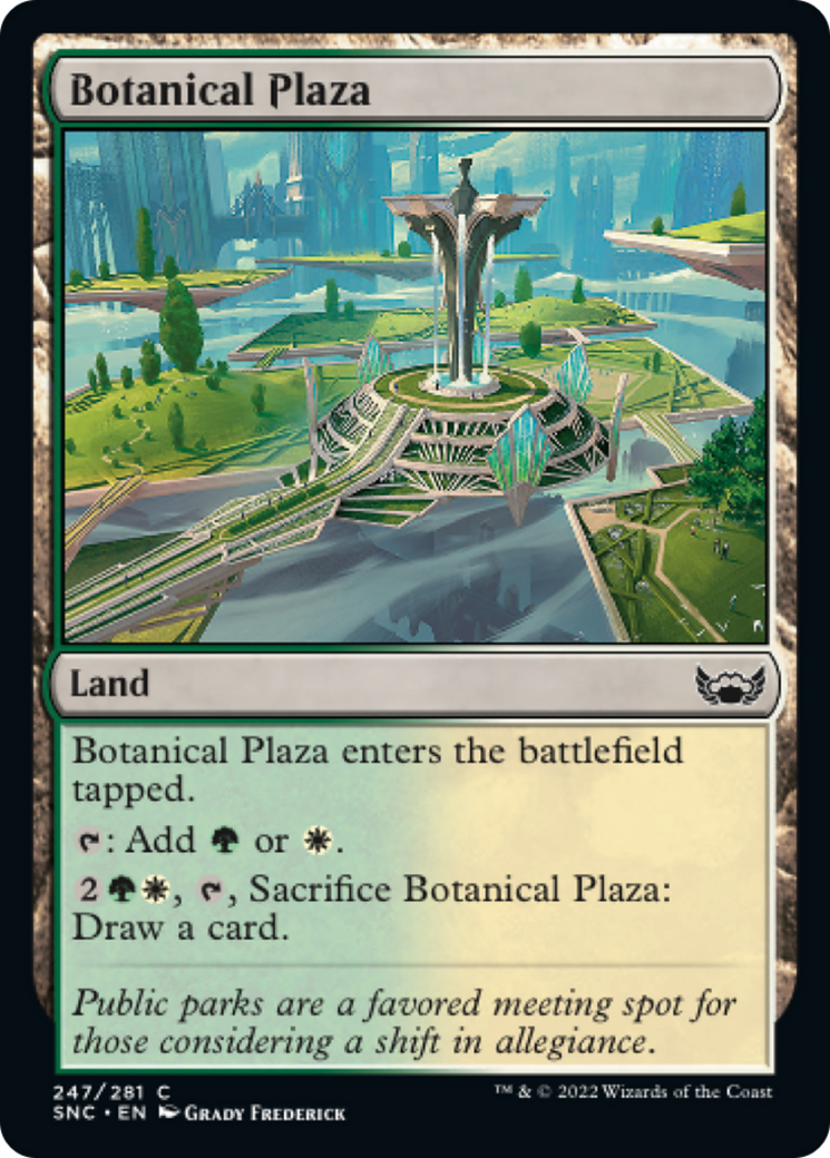 植物広場/Botanical Plaza [SNC] [FOIL]