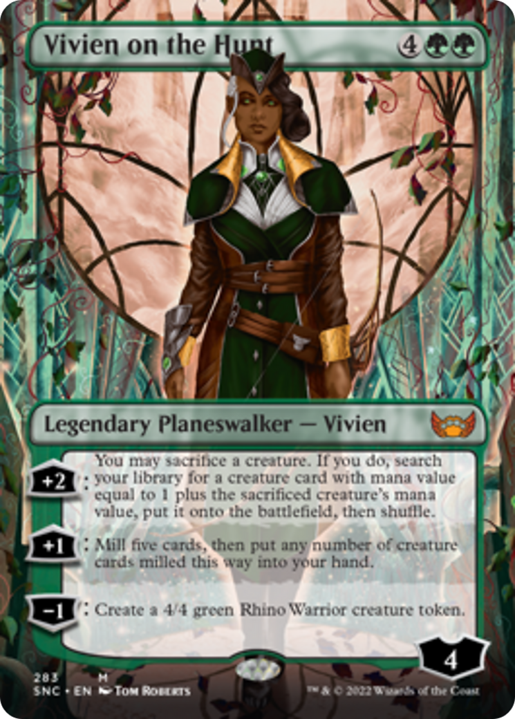 狩りに出るビビアン/Vivien on the Hunt [SNC-BF][ボーダーレス] [FOIL]