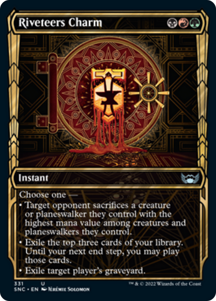 土建組一家の魔除け/Riveteers Charm [SNC-BF][ショーケース] [FOIL]