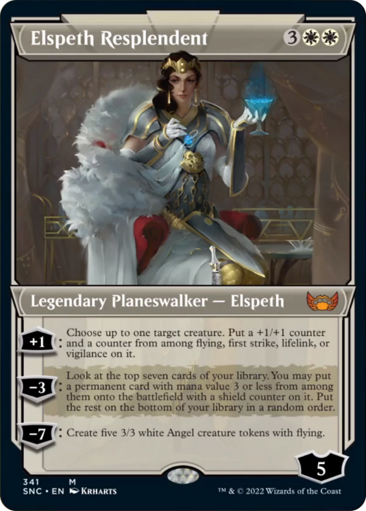 華やいだエルズペス/Elspeth Resplendent [SNC-BF][ショーケース]