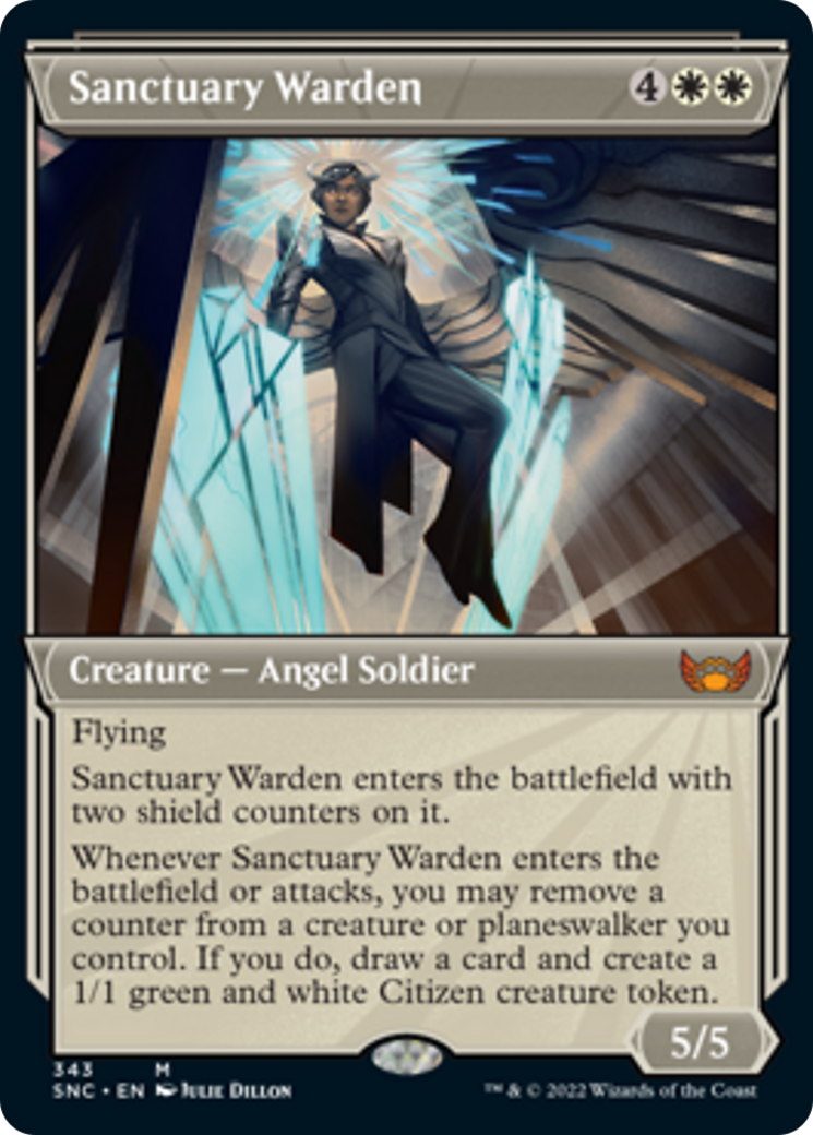 聖域の番人/Sanctuary Warden [SNC-BF][ショーケース] [FOIL] [エッチング]
