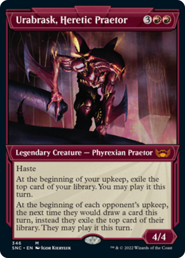 異端の法務官、ウラブラスク/Urabrask, Heretic Praetor [SNC-BF][ショーケース] [FOIL]