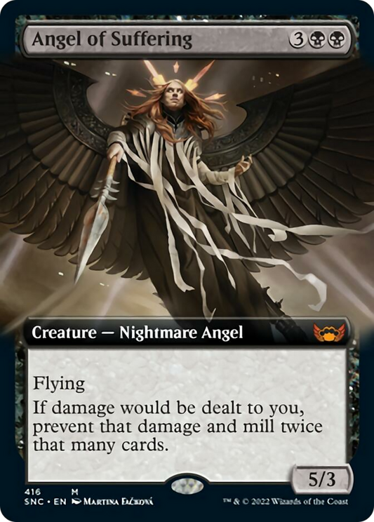 受難の天使/Angel of Suffering [SNC-BF][拡張アート] [FOIL]