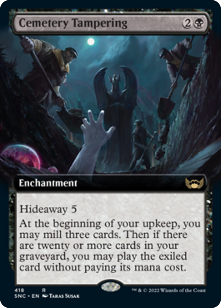 墓所細工/Cemetery Tampering [SNC-BF][拡張アート] [FOIL]