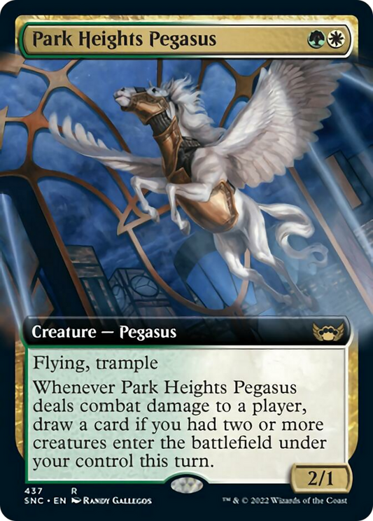 高街のペガサス/Park Heights Pegasus [SNC-BF][拡張アート] [FOIL]