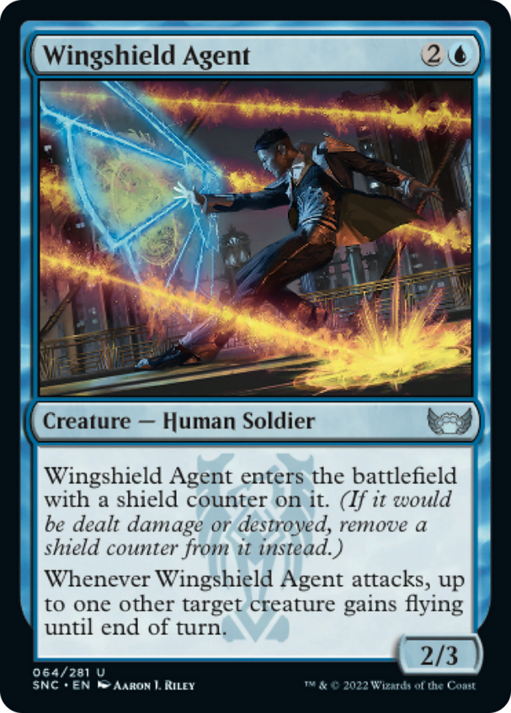 翼盾の工作員/Wingshield Agent [SNC]