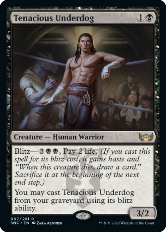 しつこい負け犬/Tenacious Underdog [SNC] [FOIL]