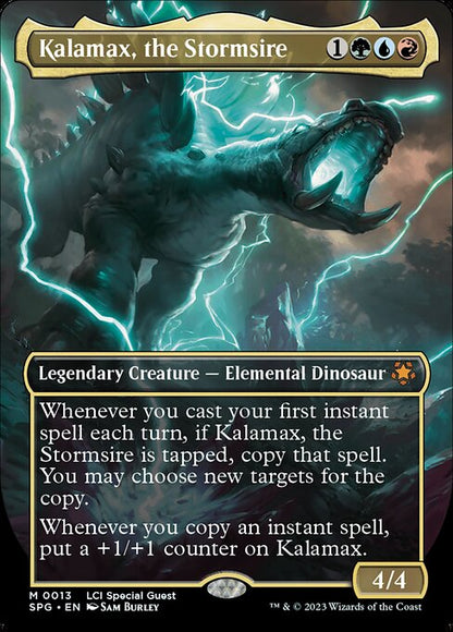 嵐呼びのカラマックス/Kalamax, the Stormsire [SPG] [FOIL]