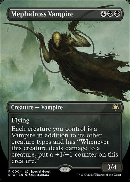 メフィドロスの吸血鬼/Mephidross Vampire [SPG] [FOIL]