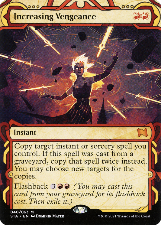 高まる復讐心/Increasing Vengeance [STA] [FOIL]