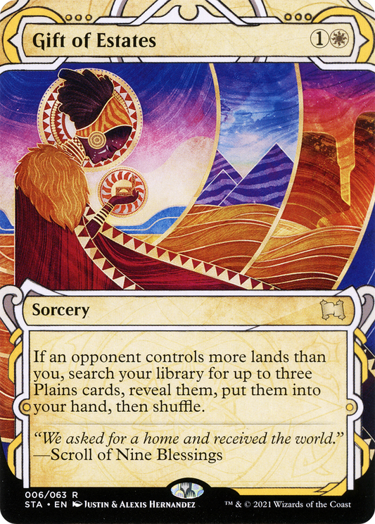 土地の寄進/Gift of Estates [STA] [FOIL]