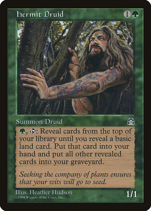 隠遁ドルイド/Hermit Druid [STH]