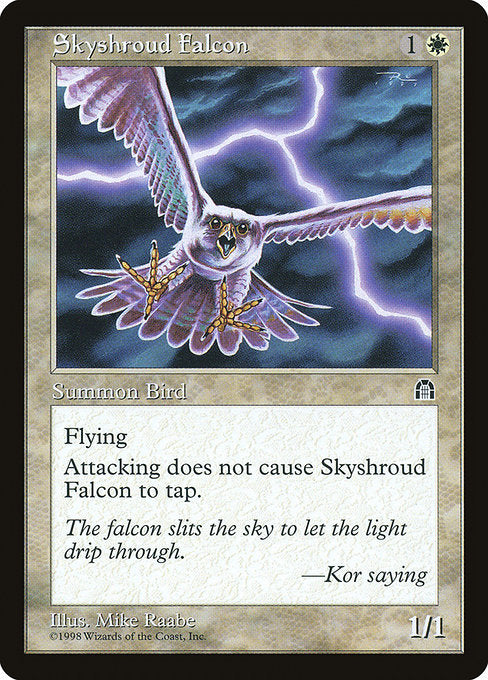 スカイシュラウドの隼/Skyshroud Falcon [STH]