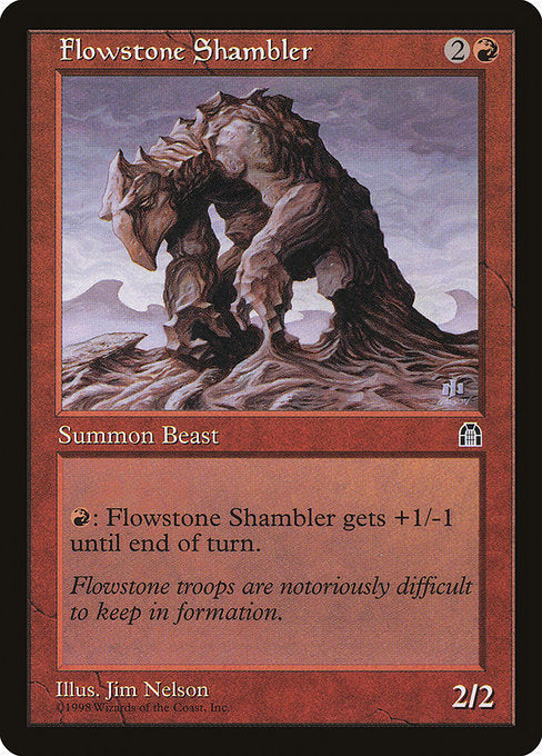 流動石のシャンブラー/Flowstone Shambler [STH]