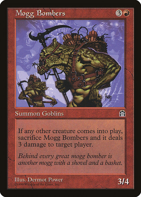 モグの爆弾兵/Mogg Bombers [STH]