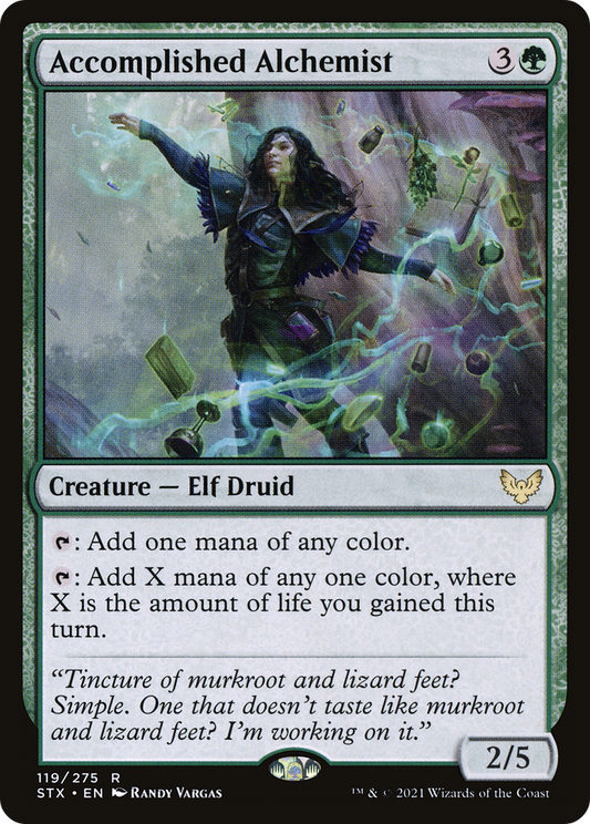 成し遂げた錬金術師/Accomplished Alchemist [STX]