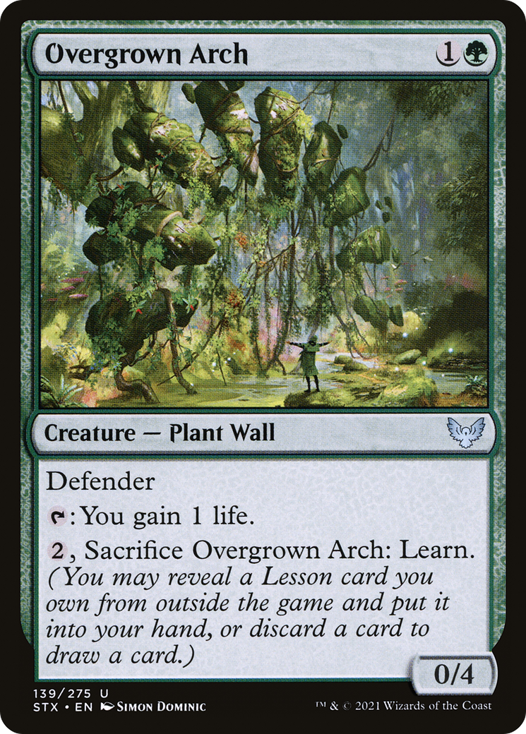 草むした拱門/Overgrown Arch [STX] [FOIL]