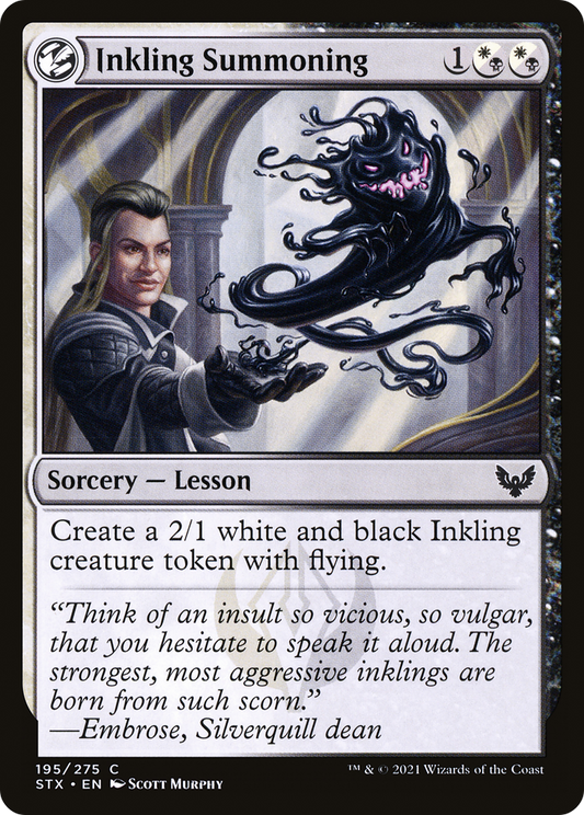 墨獣召喚学/Inkling Summoning (混成) [STX] [FOIL]