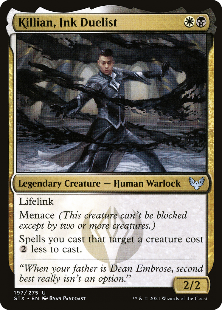 墨の決闘者、キリアン/Killian, Ink Duelist [STX] [FOIL]
