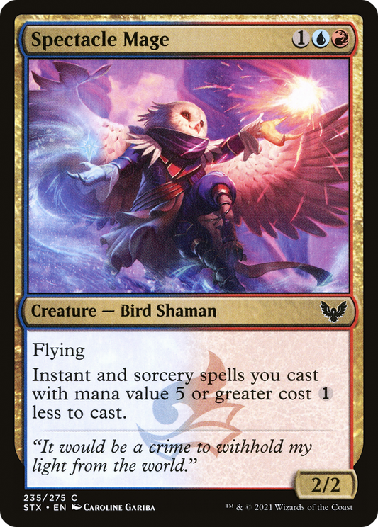 壮大な魔道士/Spectacle Mage [STX] [FOIL]