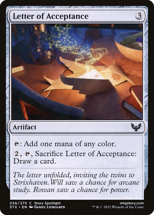 合格通知/Letter of Acceptance [STX] [FOIL]