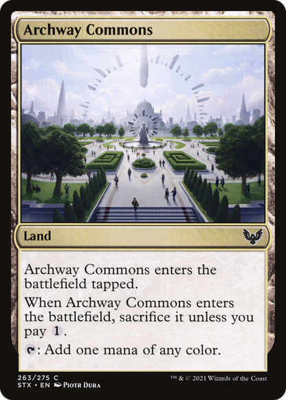 アーチ道の公共地/Archway Commons [STX] [FOIL]