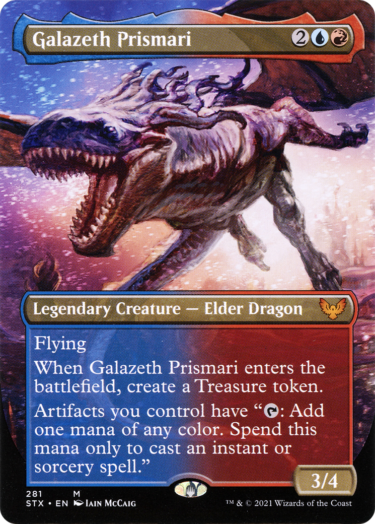 ガラゼス・プリズマリ/Galazeth Prismari [STX-BF][ボーダーレス] [FOIL]