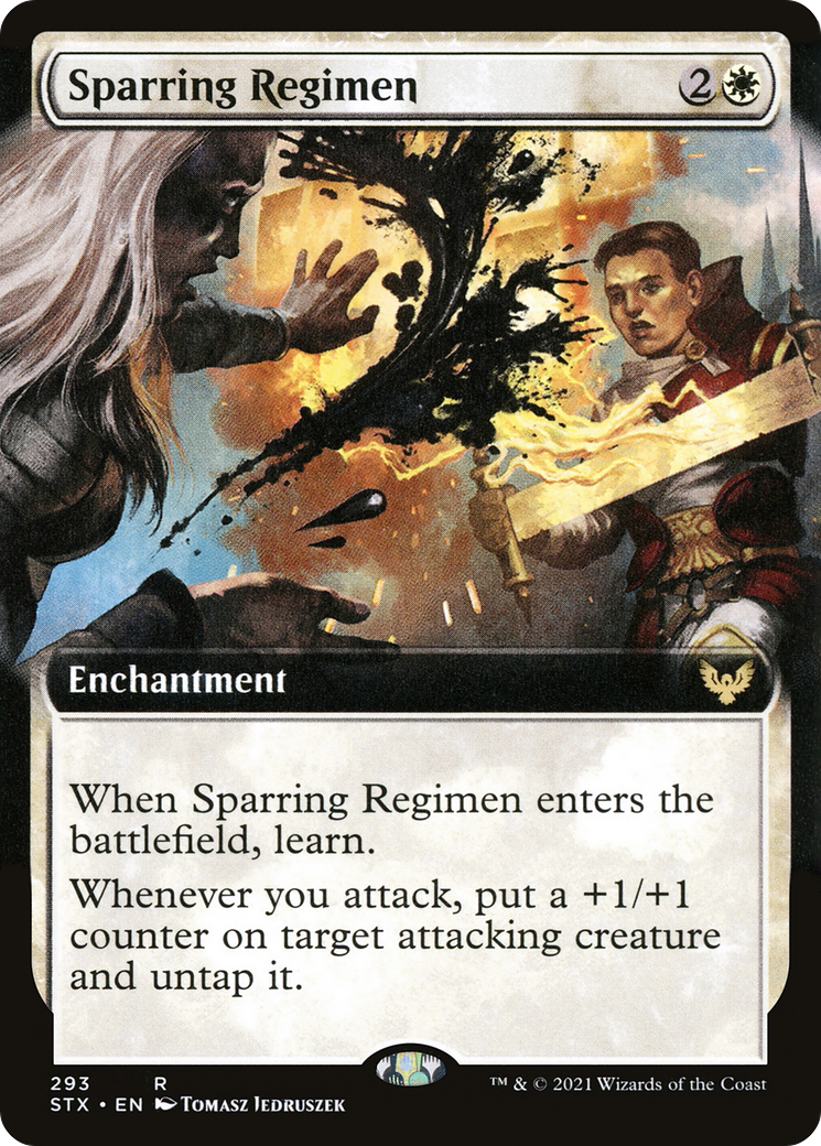 戦闘講習/Sparring Regimen [STX-BF][拡張アート]