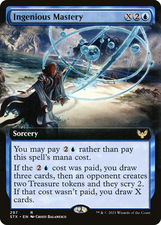 創意の熟達/Ingenious Mastery [STX-BF][拡張アート] [FOIL]