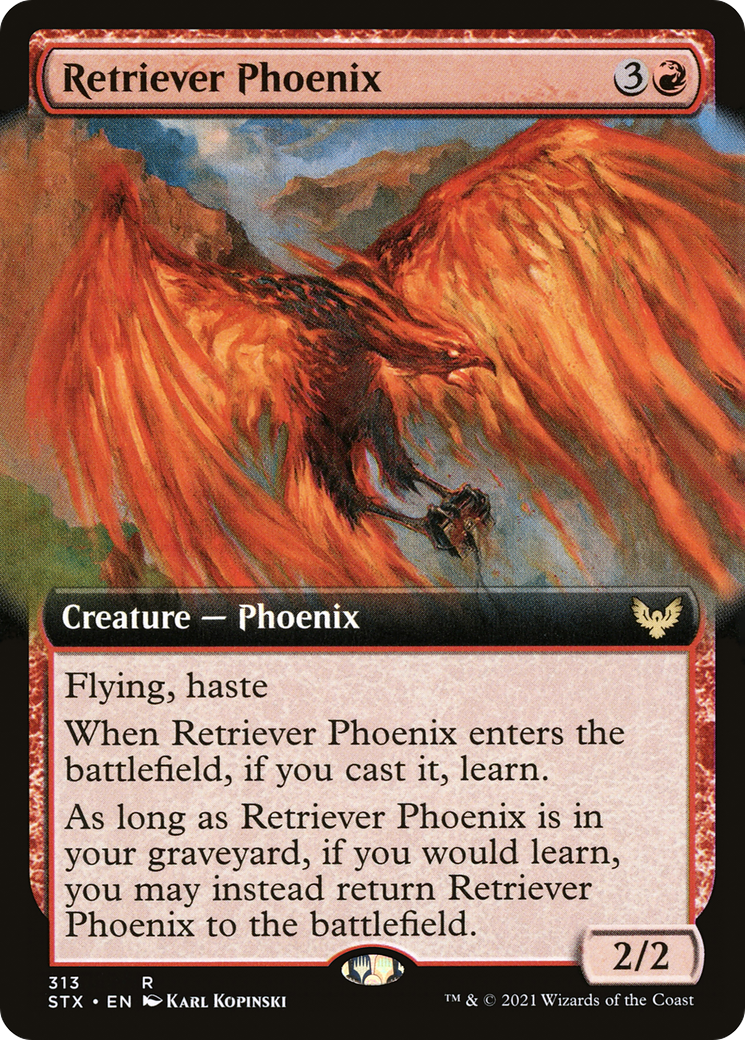 回収するフェニックス/Retriever Phoenix [STX-BF][拡張アート]