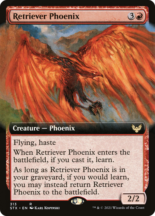 回収するフェニックス/Retriever Phoenix [STX-BF][拡張アート] [FOIL]