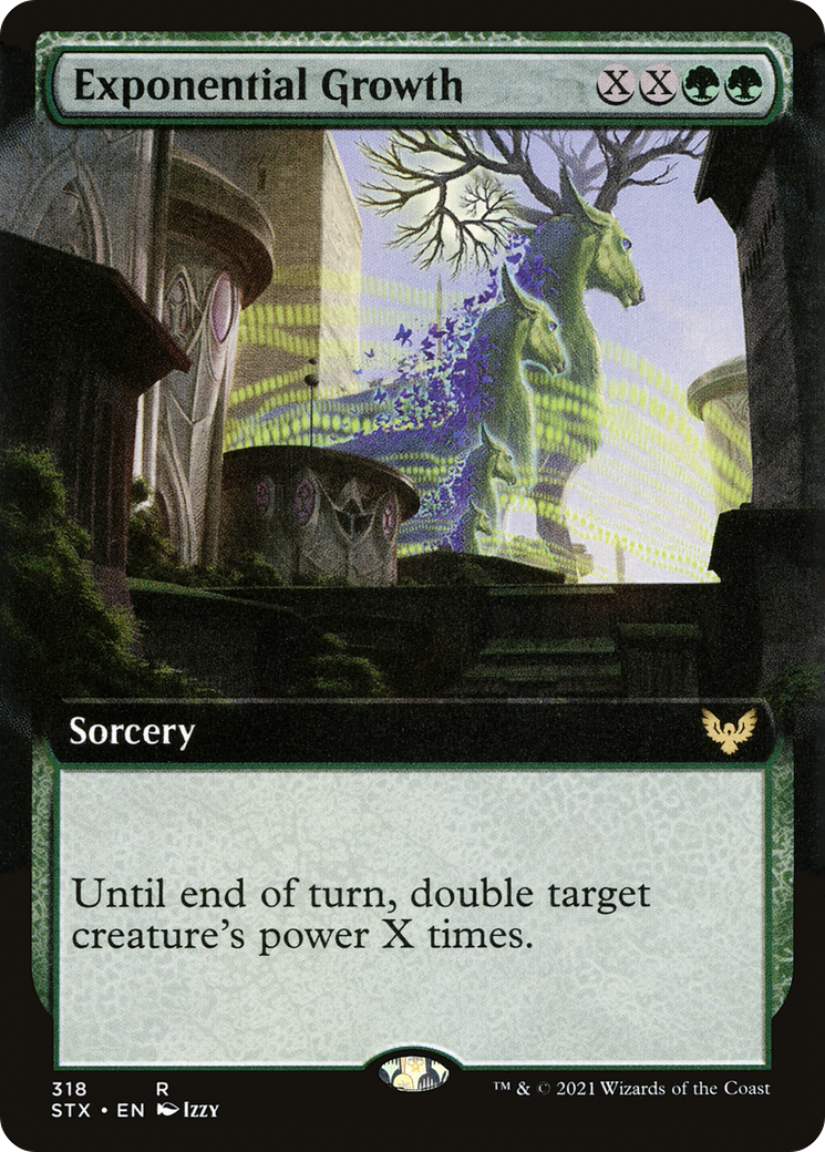 指数関数的成長/Exponential Growth [STX-BF][拡張アート] [FOIL]