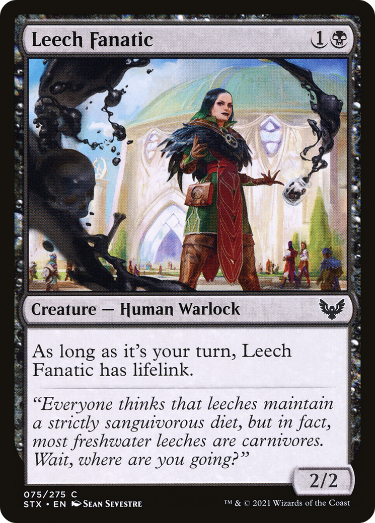 ヒルの狂信者/Leech Fanatic [STX] [FOIL]