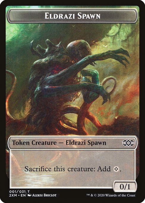 エルドラージ・落とし子トークン/Eldrazi Spawn Token [2XM]